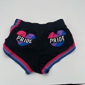 Pride bootie shorts! Spencer’s gay pride pride month lgbtq